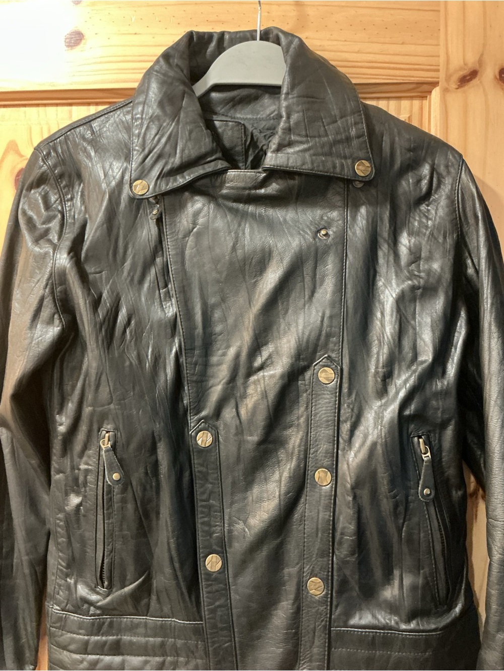 Women’s Black Leather Jacket